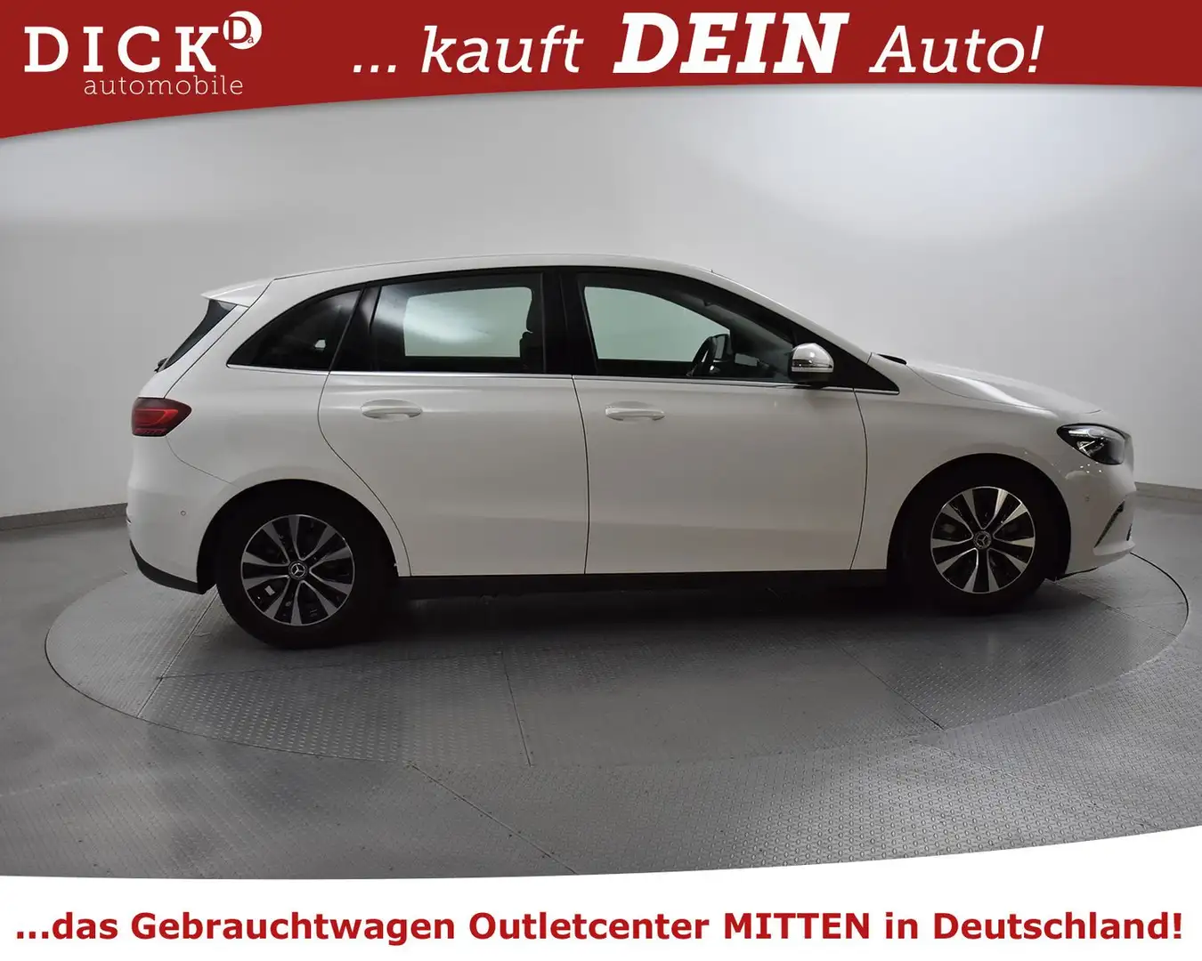 Mercedes-Benz B 180 7G Advan VIRTU+KAM+NAVI+LED+SHZ+LEDER+TEMP Fehér - 2