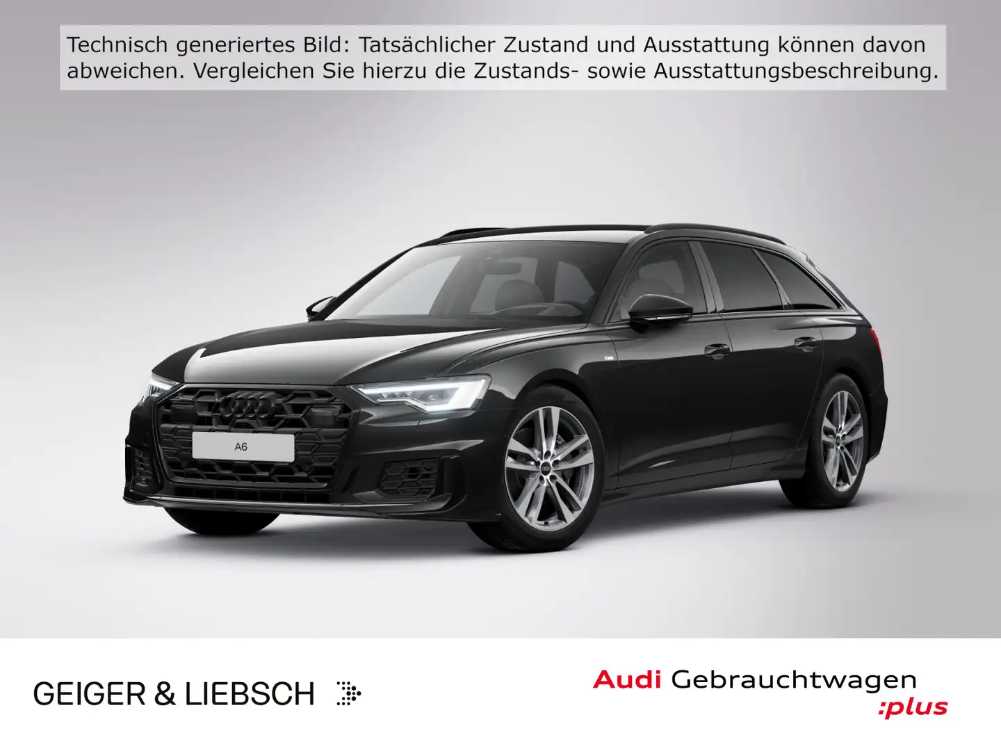 Audi A6 45 TFSI S-LINE*MATRIX*NAVI-PLUS*OPTIK-P Schwarz - 1