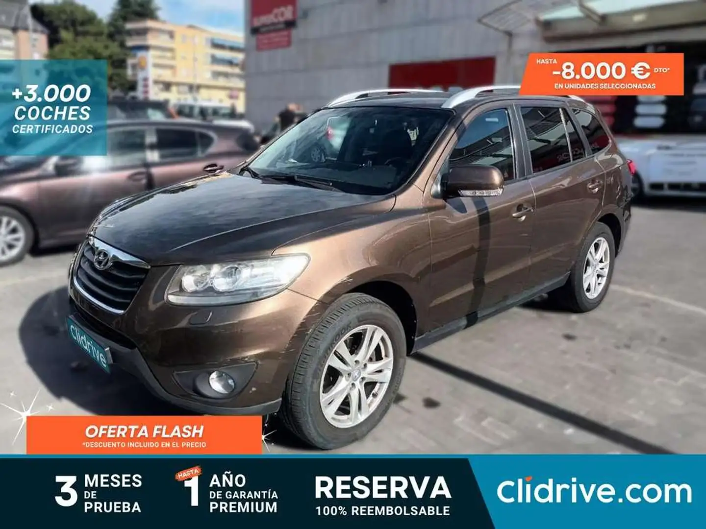 Hyundai SANTA FE 2.2 VGT GLS 4x4 Comfort 7 plazas Marrón - 1