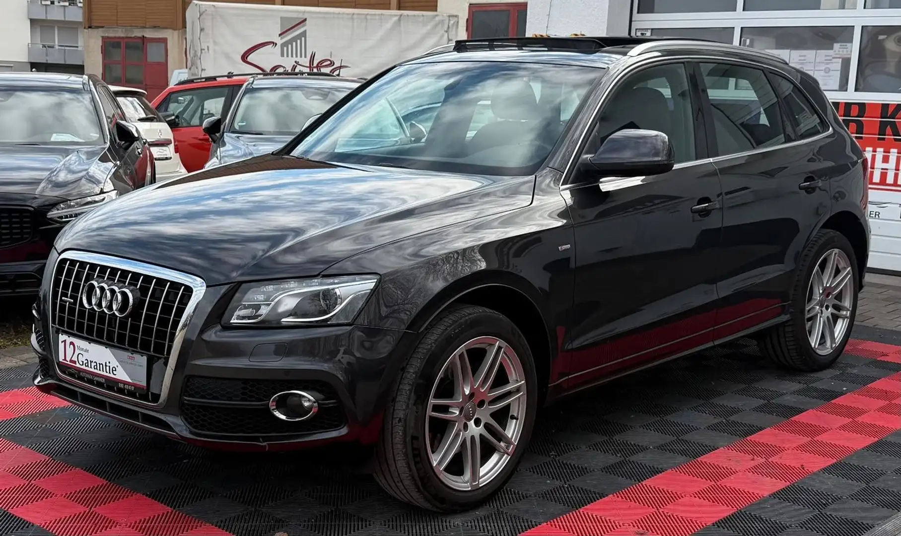 Audi Q5 3.0 TDI SLINE QUATTRO*PDC*PANO*KLIMA*LEDER Gris - 2