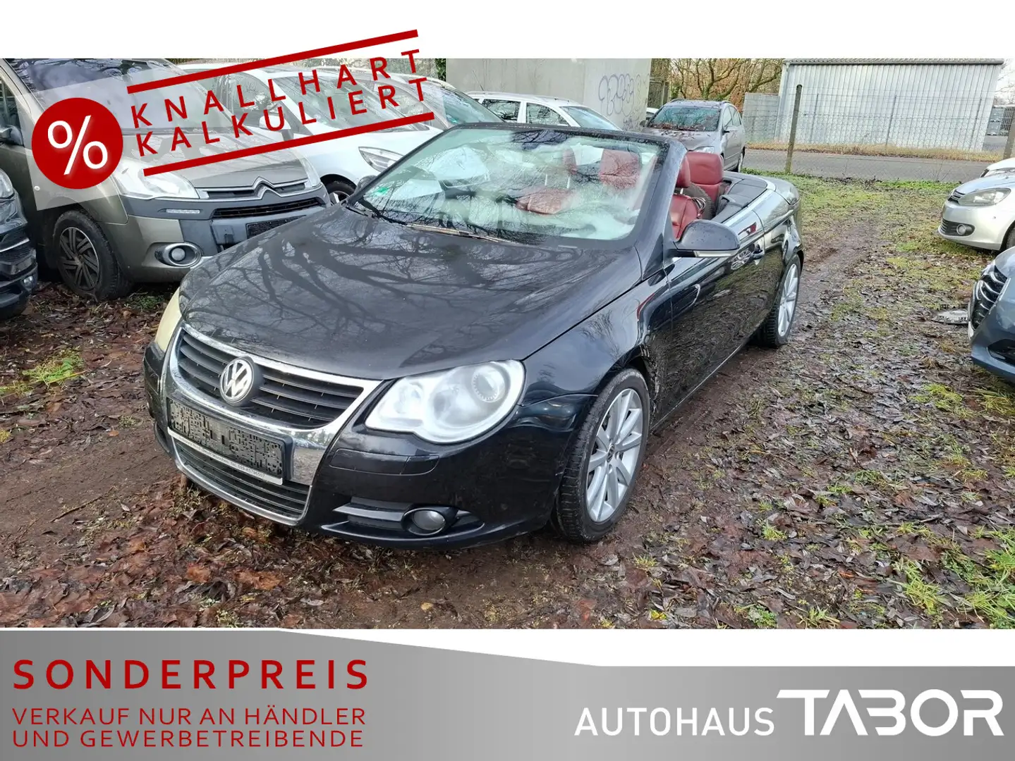 Volkswagen Eos 2.0 Turbo FSI LM Leder BiXen Climatr GRA SHZ Schwarz - 1