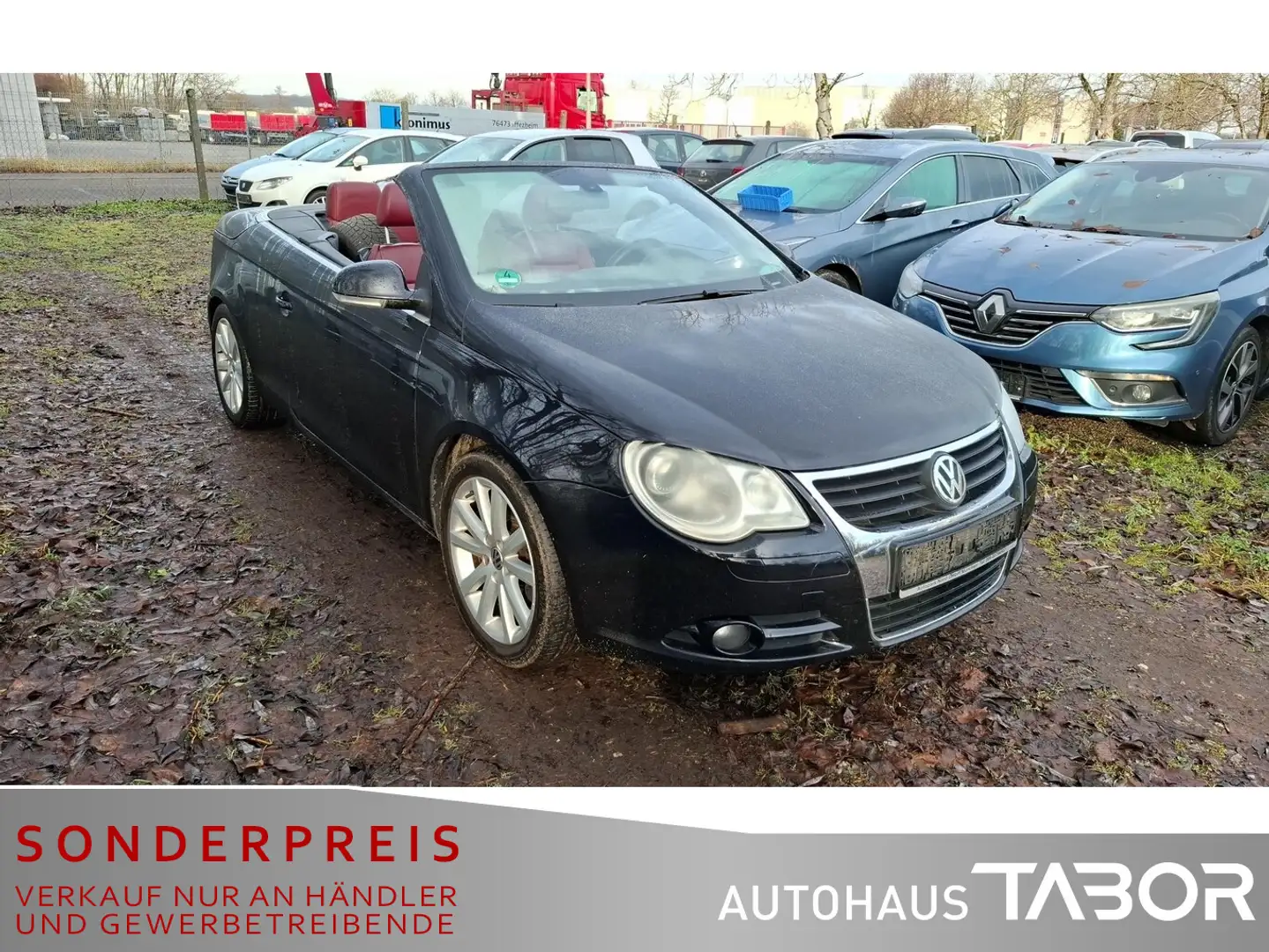 Volkswagen Eos 2.0 Turbo FSI LM Leder BiXen Climatr GRA SHZ Schwarz - 2