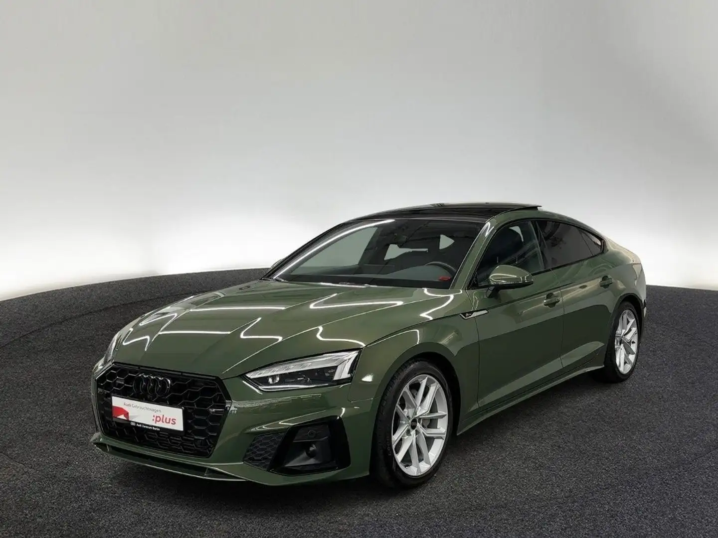 Audi A5 S line 40 TFSI qu.S tr. MATRIX PANO Grün - 2