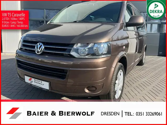 Volkswagen T5 Caravelle Comf. lang 9 Sitzer Klima PDC AHK