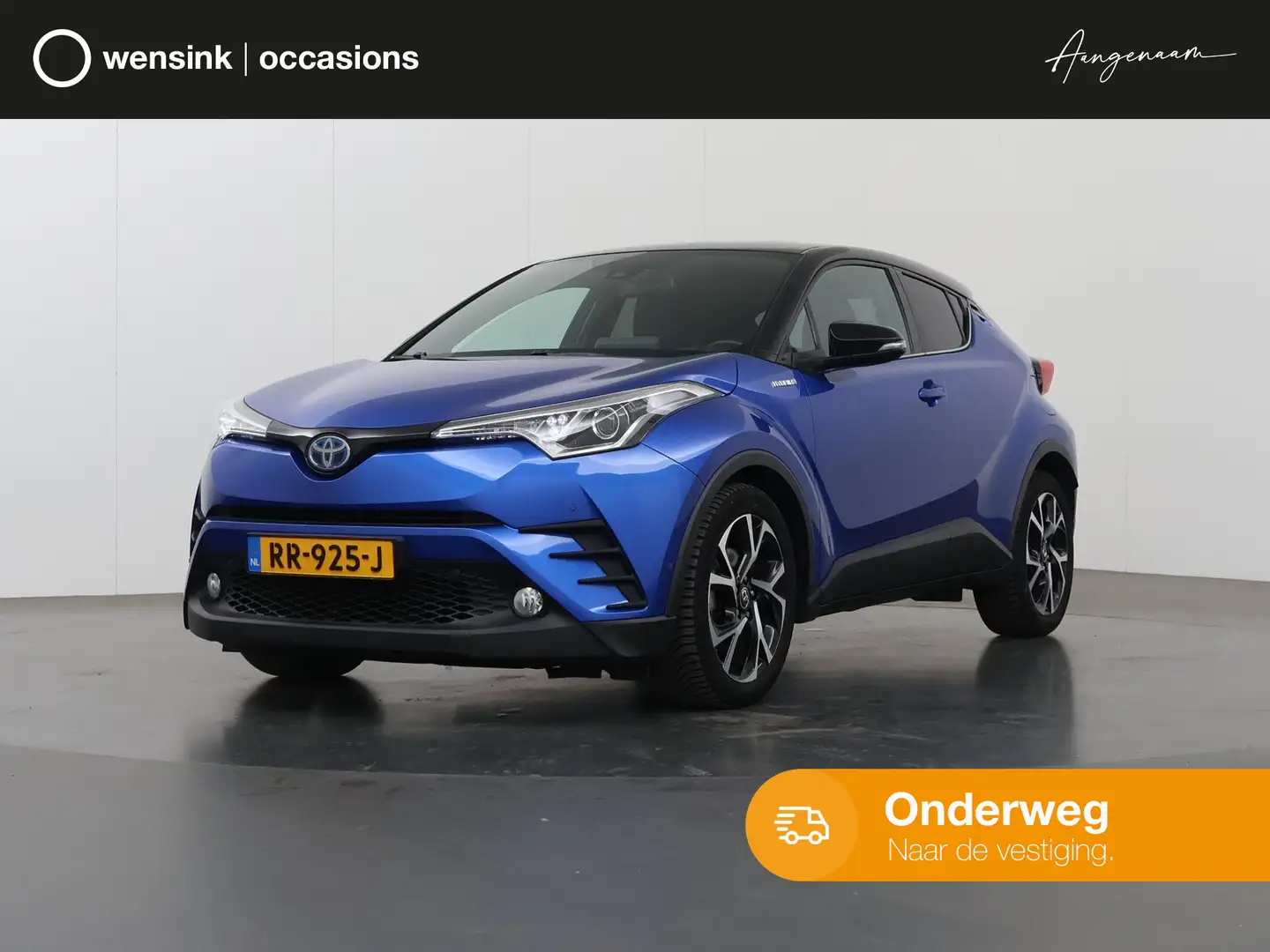 Toyota C-HR 1.8 Hybrid Bi-Tone | Leder | Stoelverwarming | Key Blauw - 1