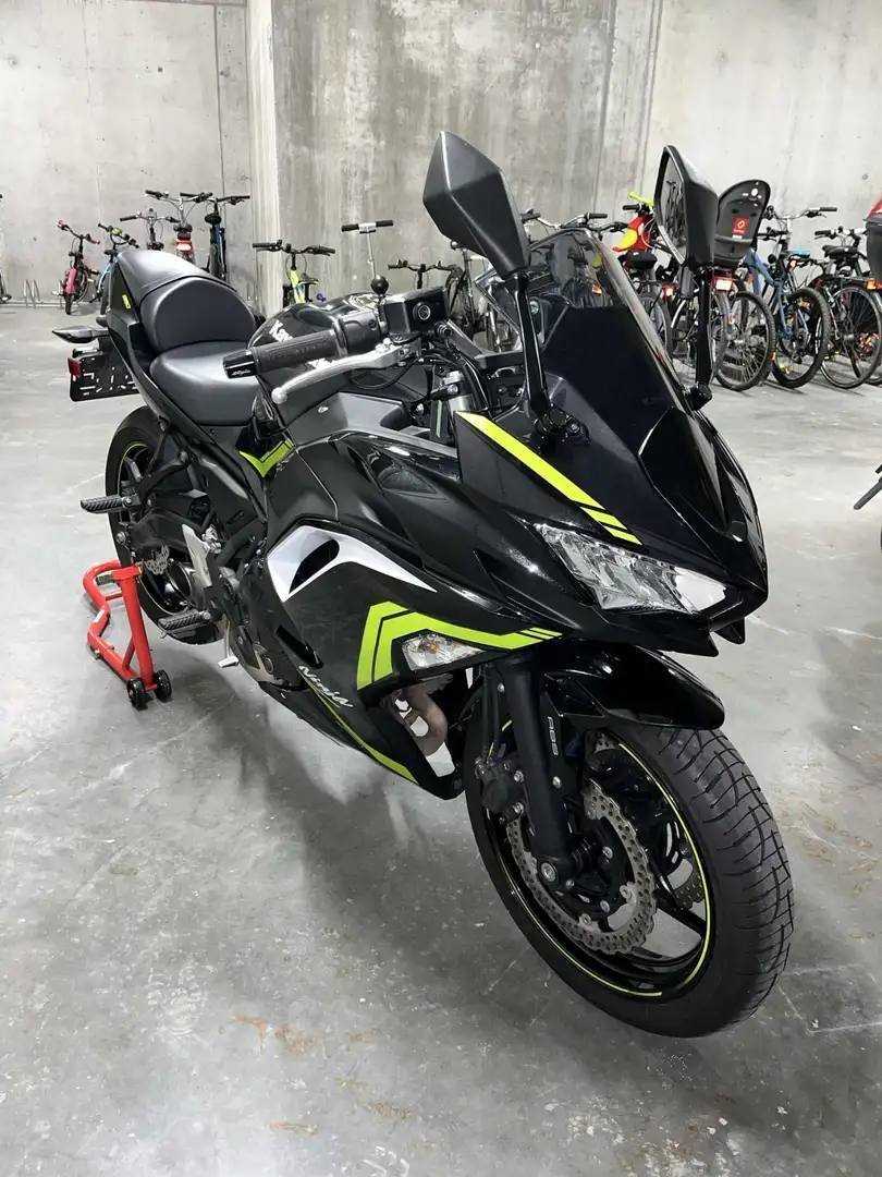 Kawasaki Ninja 650 ligne complète Akrapovic titane homologué Fekete - 1