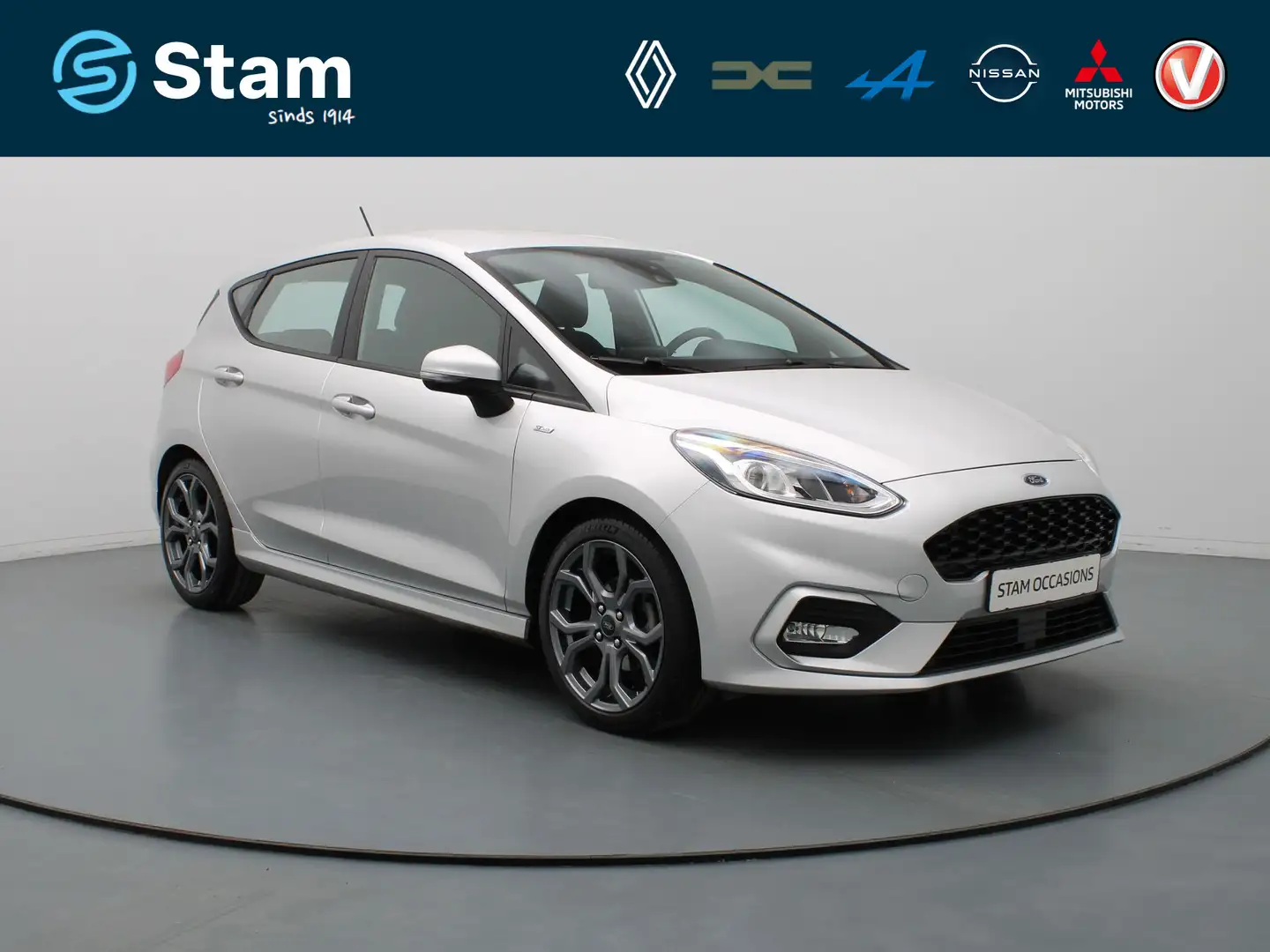Ford Fiesta 1.0 EcoBoost ST-Line Cruise | Climate | Carplay | Grijs - 1