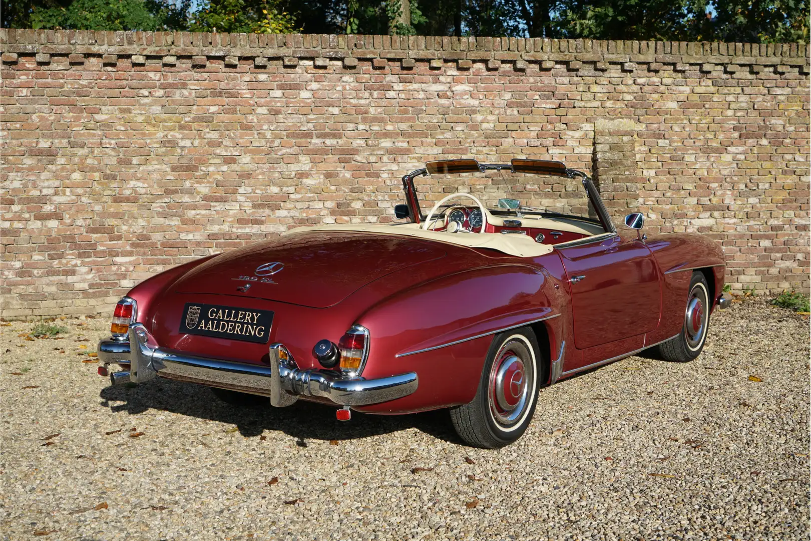 Mercedes-Benz 190 SL Roadster Fully restored and overhauled, Extensi Rood - 2