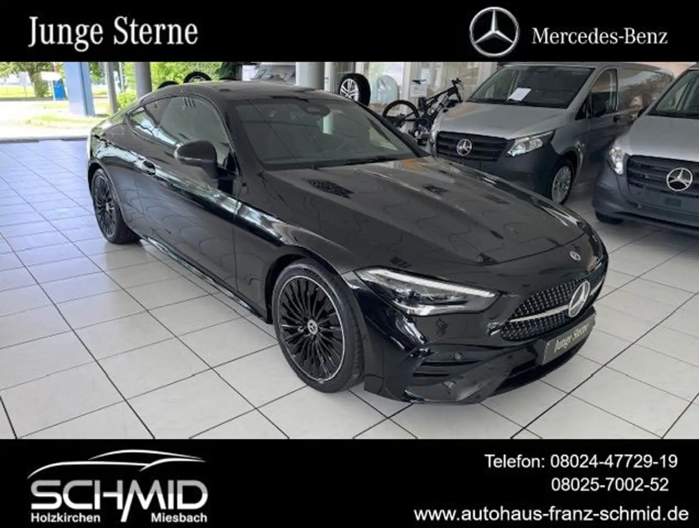 Mercedes-Benz CLE 200 Coupé AMG Line Adv+ Pano Night Memory Černá - 1