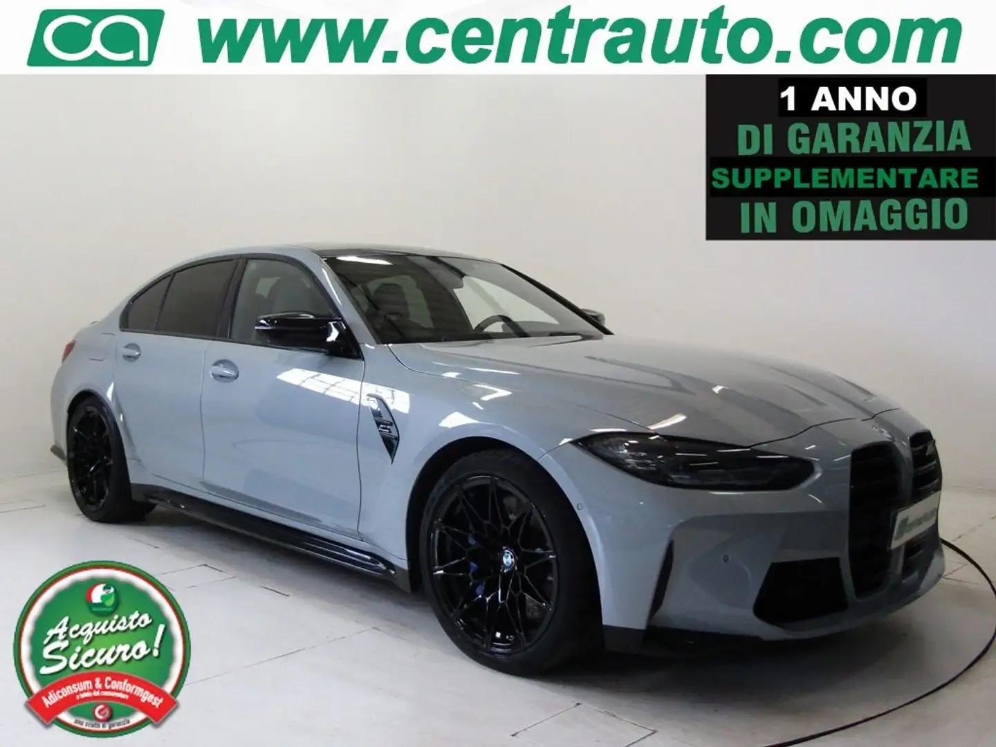BMW M3 Competition M xDrive 3.0 I Aut. Berlina * 510CV * Grigio - 1