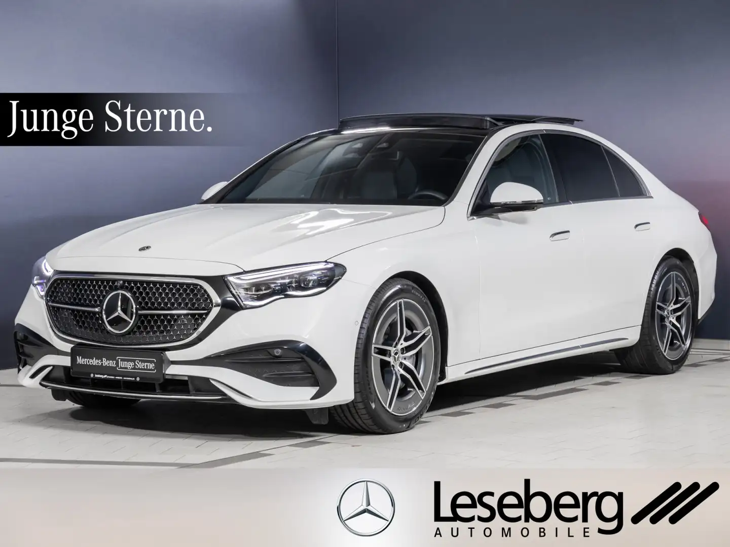Mercedes-Benz E 200 E 200 4M AMG DIG.LIGHT/AHK/Pano/Ambiente/Distro/ Weiß - 1