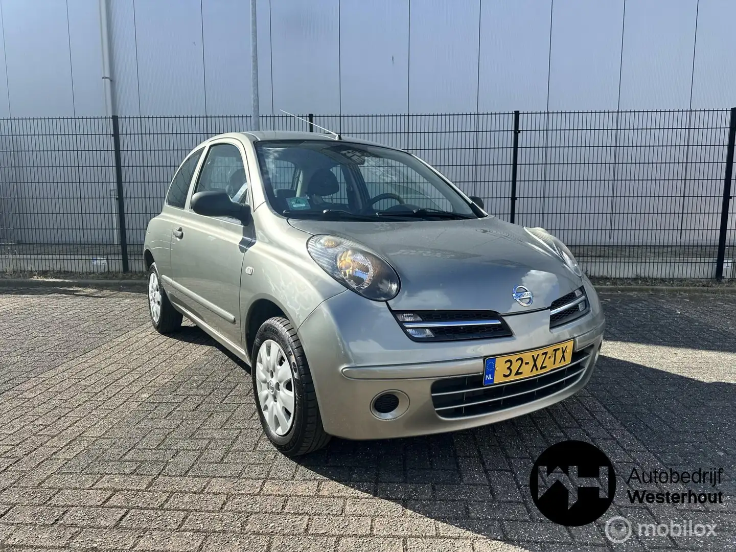 Nissan Micra 1.2 ELLE NIEUWE APK AIRCO Gris - 1
