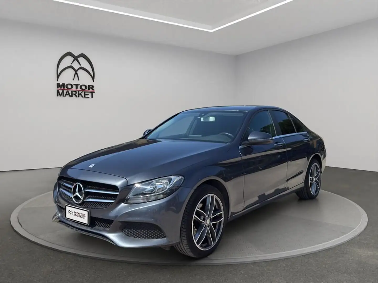Mercedes-Benz C 180 d (BT) Business auto Grigio - 1