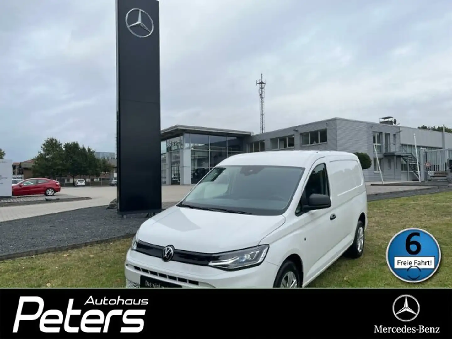 Volkswagen Caddy 2.0 TDI Cargo Maxi Weiß - 1