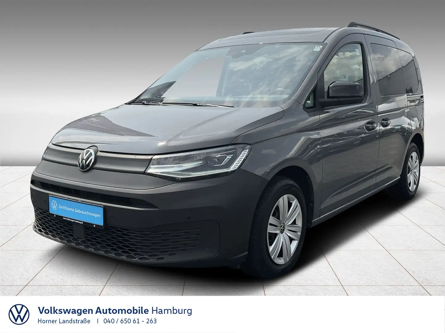 Volkswagen Caddy 1.5 TSI DSG AHK Kamera Klima Si Gris - 1