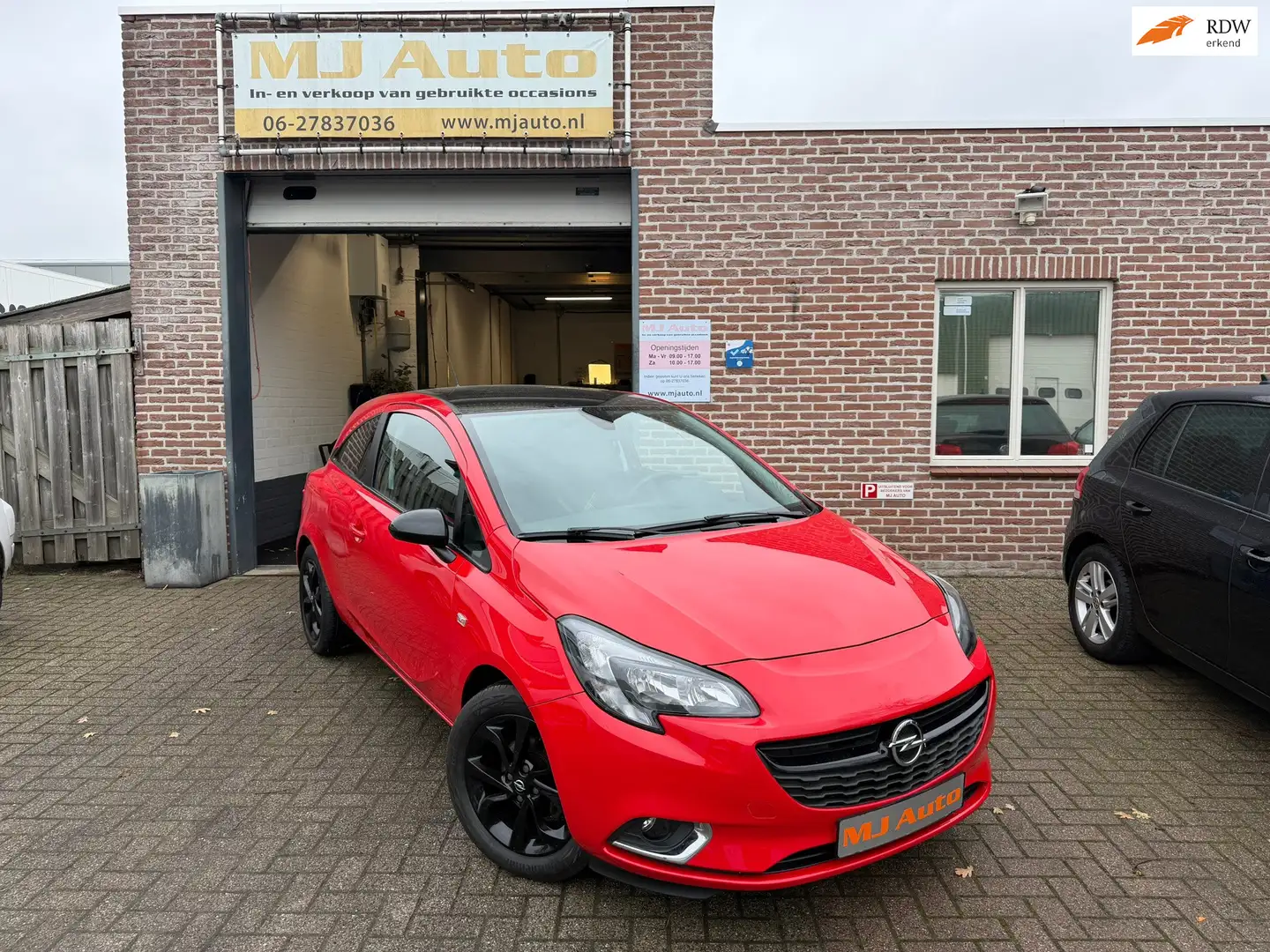 Opel Corsa 1.4 Color Edition airco cruise control Rouge - 1