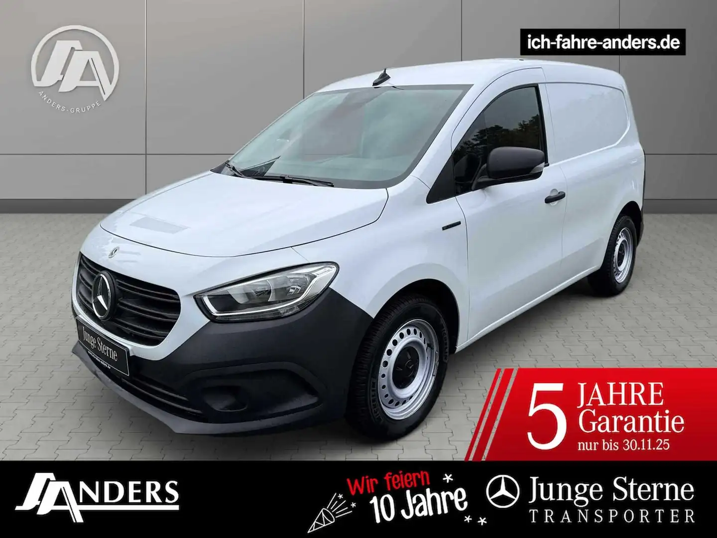 Mercedes-Benz eCitan Kasten BASE Klima*45kWh*22kW*DAB*AHK Wit - 1