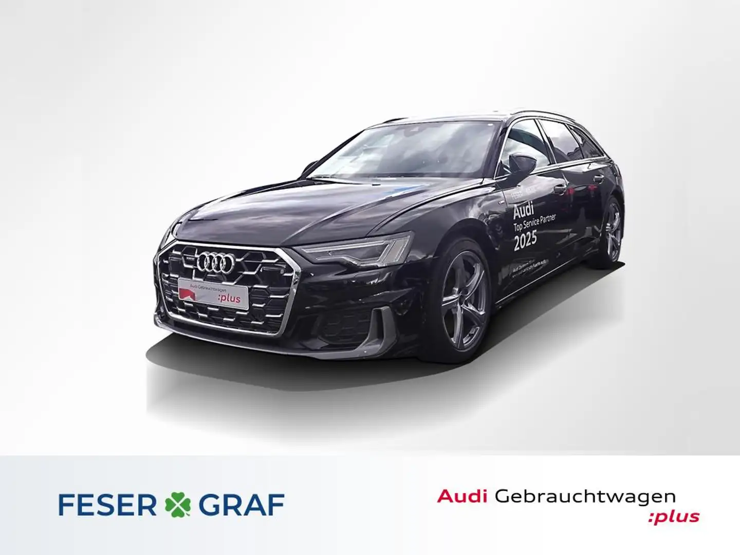 Audi A6 Avant S line 50 TFSI e qu S Tronic Standklima Schwarz - 1