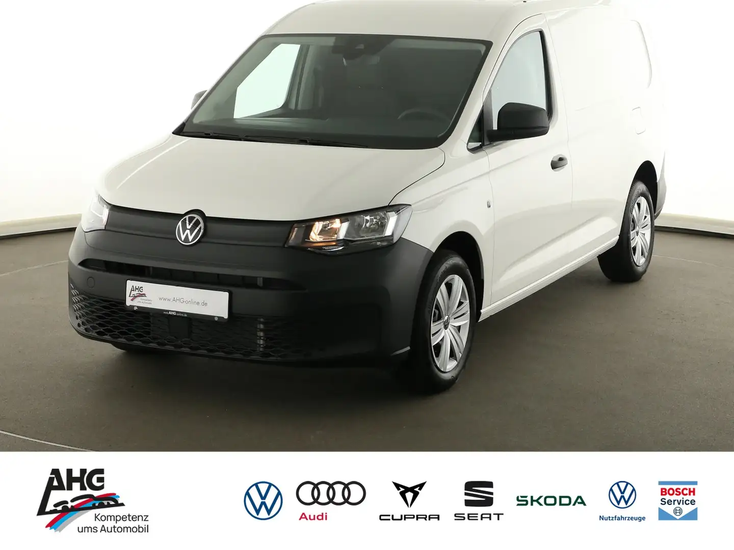 Volkswagen Caddy Cargo 2.0 TDI 102 PS 6-Gang-Schaltgetriebe Weiß - 1