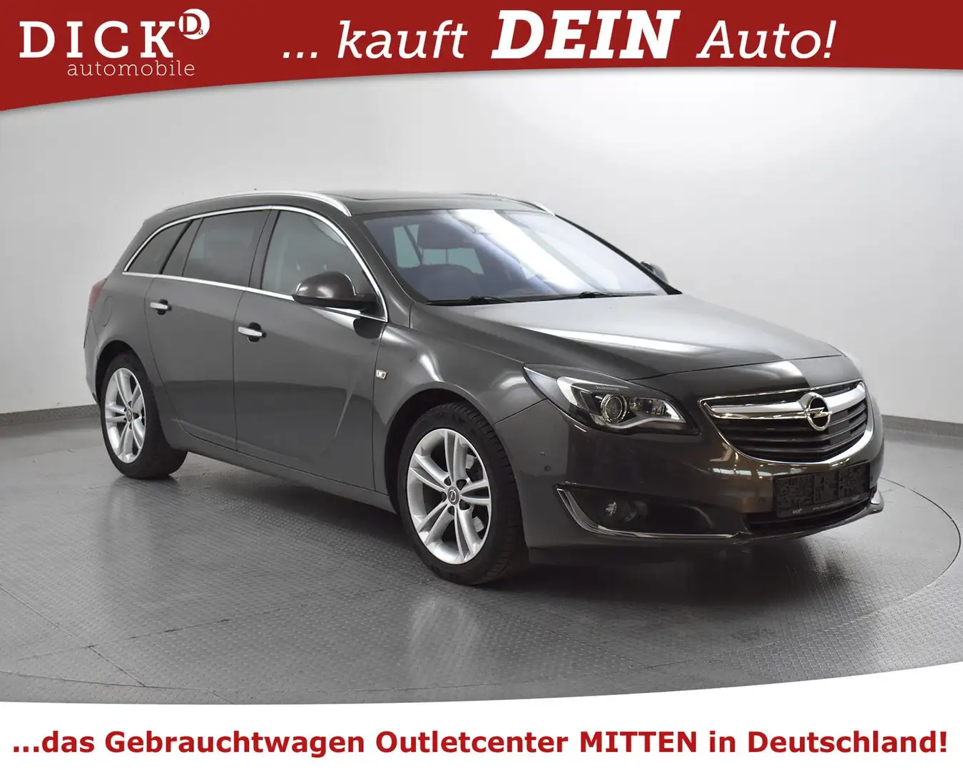 Opel Insignia ST 2.0d Aut. Innov PANO+LEDER+BOSE+AHK+ Grau - 1