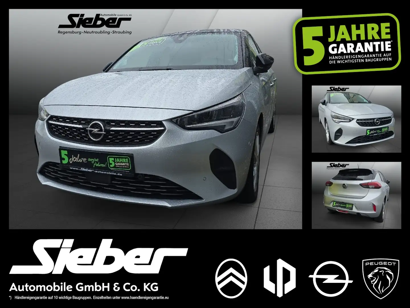 Opel Corsa F 1.2 Turbo Elegance Sitzheizung*Rückfahrk. - 1