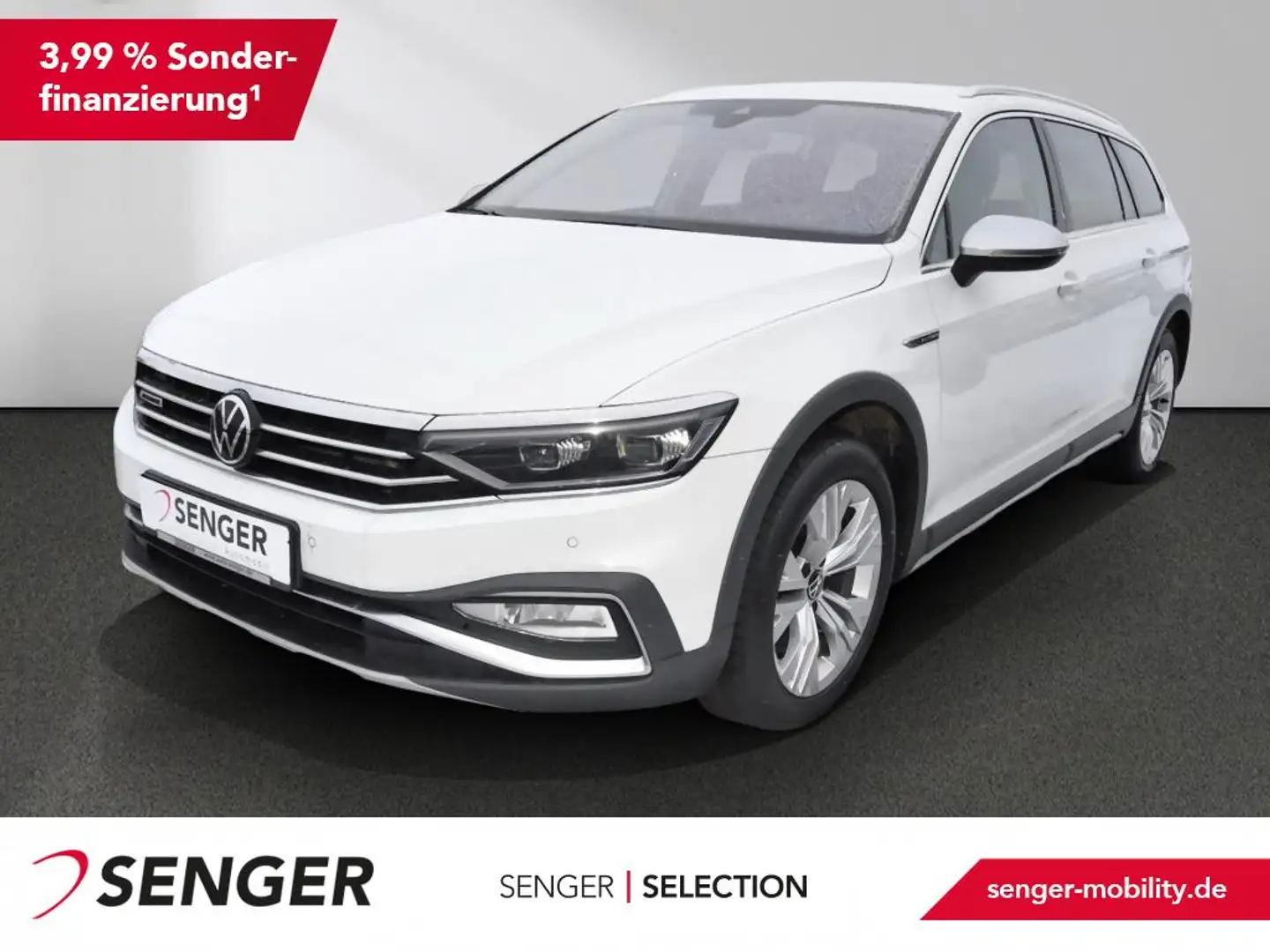 Volkswagen Passat Alltrack 2.0 TDI 4M ACC Navi Matrix AHK Blanco - 1