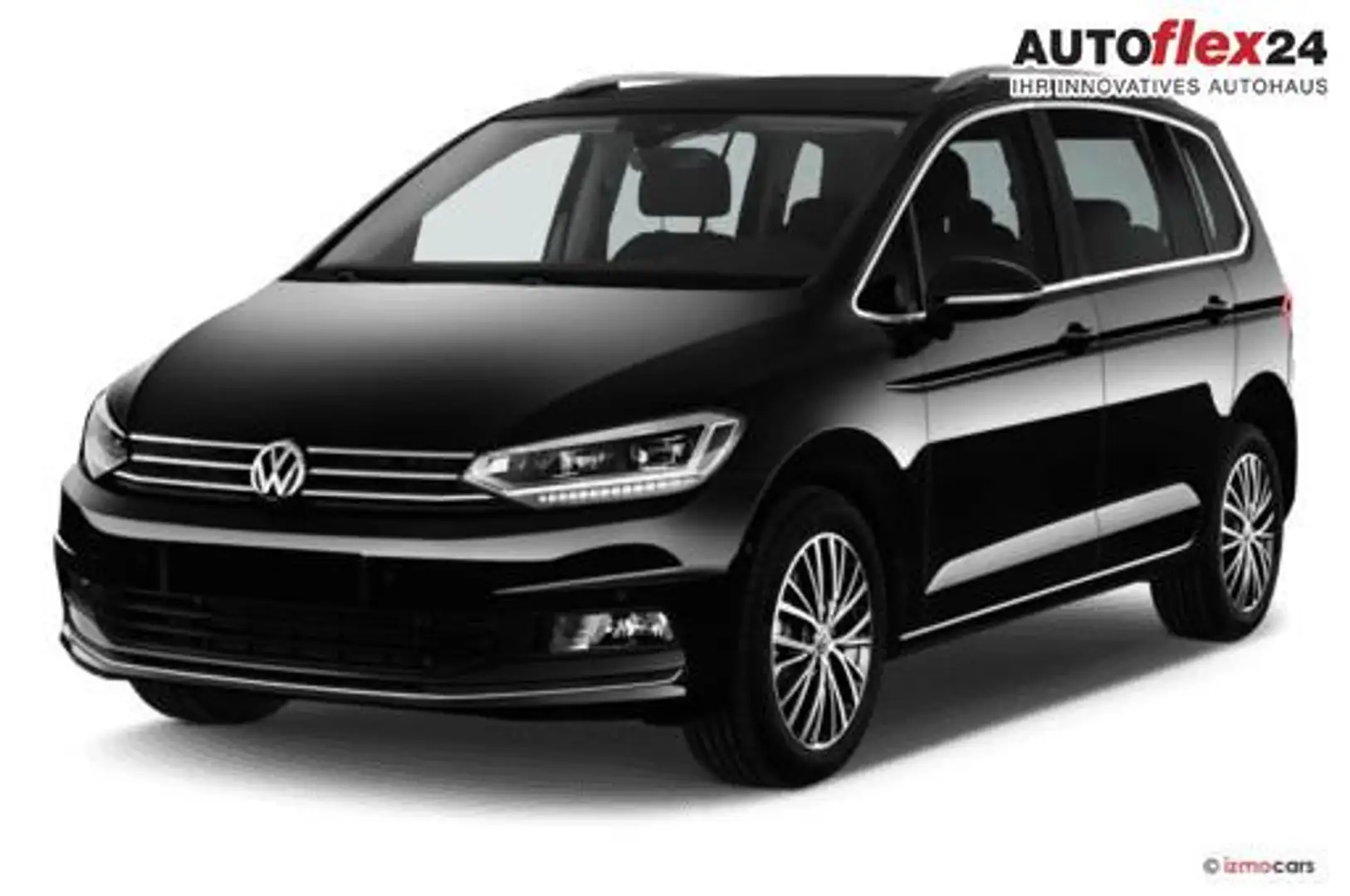 Volkswagen Touran 2.0 TDI Highline AHK 3Zokl 7Sit LED Navi 110 kW... Grau - 1
