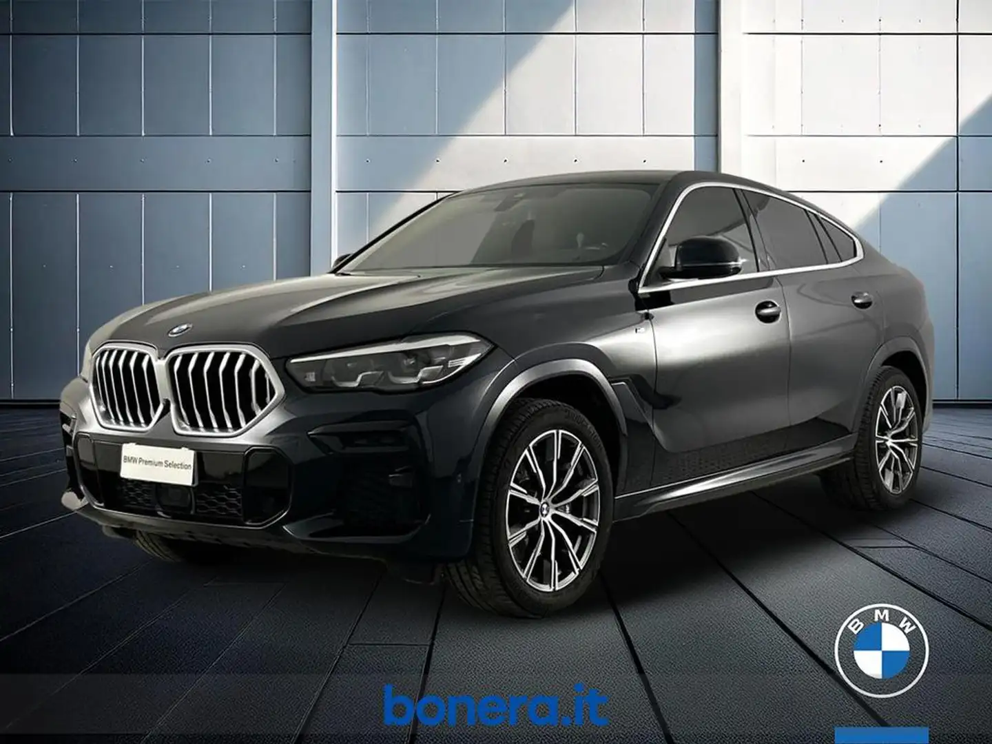 BMW X6 xdrive30d mhev 48V Msport auto Schwarz - 1