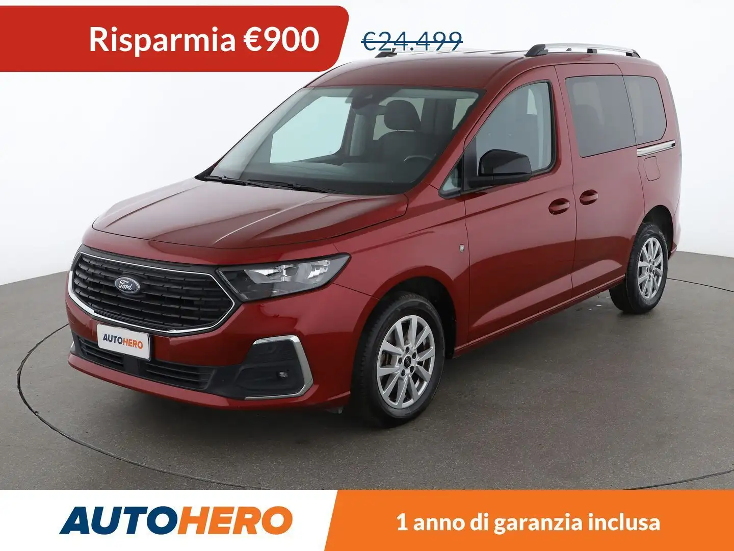 Ford Tourneo Connect 2.0 TDCi EcoBlue Titanium 122 CV Roşu - 1