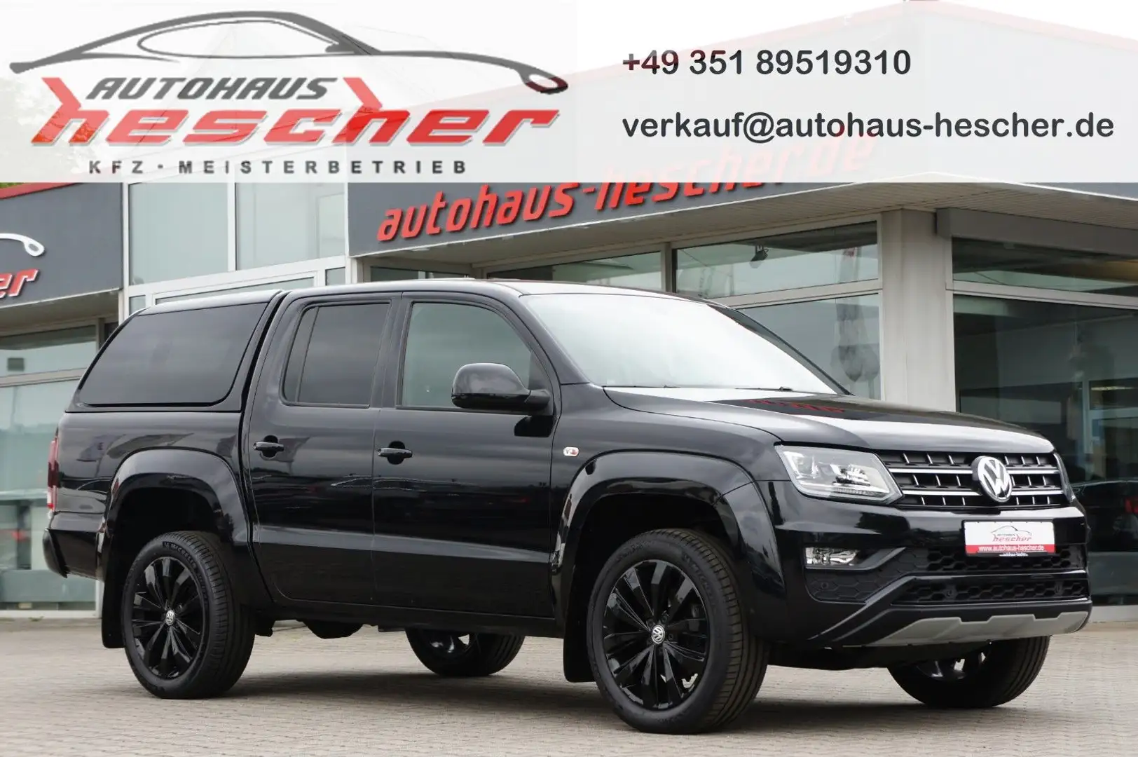 Volkswagen Amarok Aventura DoubleCab 3.0 TDI 4Motion *AHK* Czarny - 1