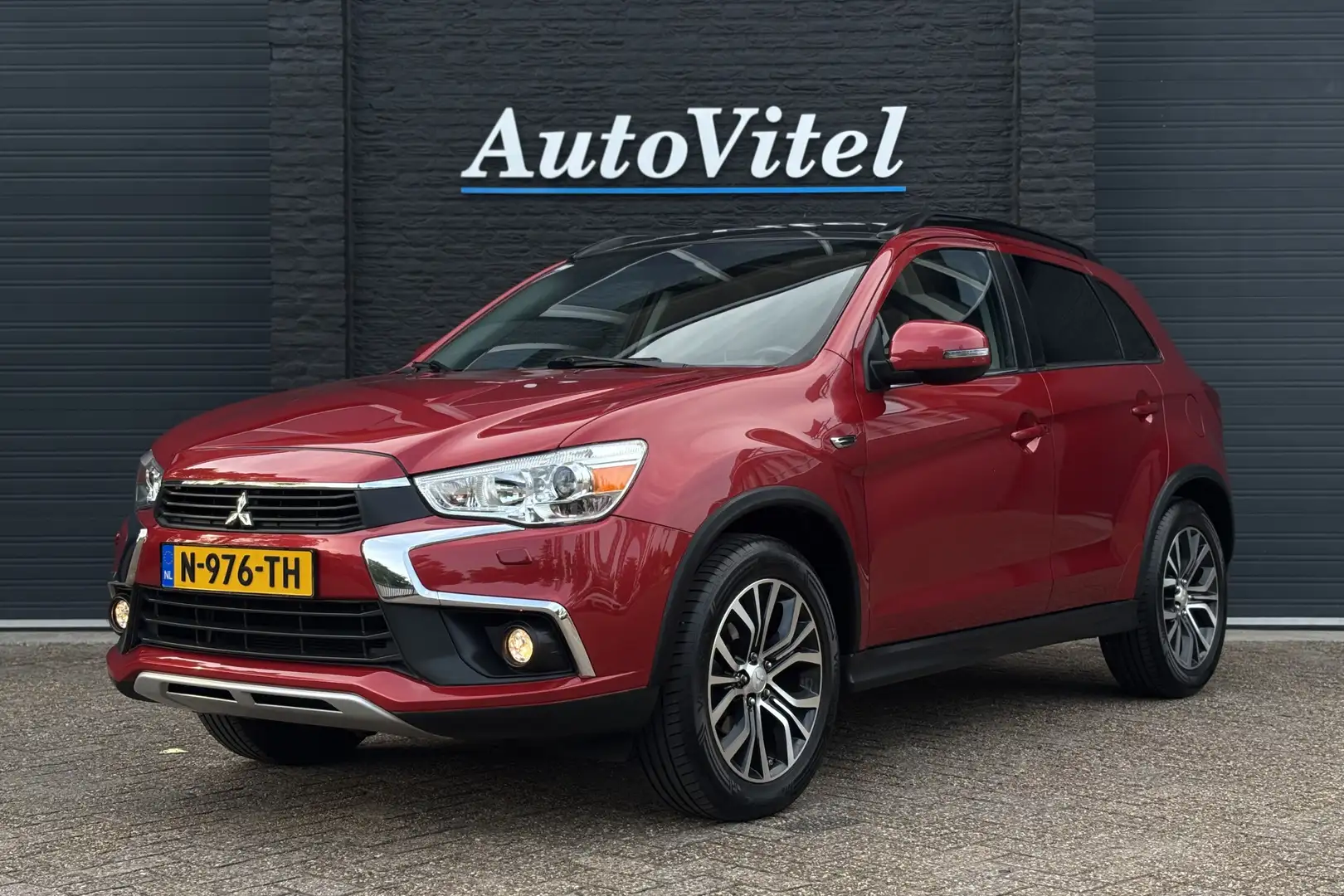 Mitsubishi ASX 1.6 Cleartec Intense | Panodak | Leder | Camera | Rouge - 1