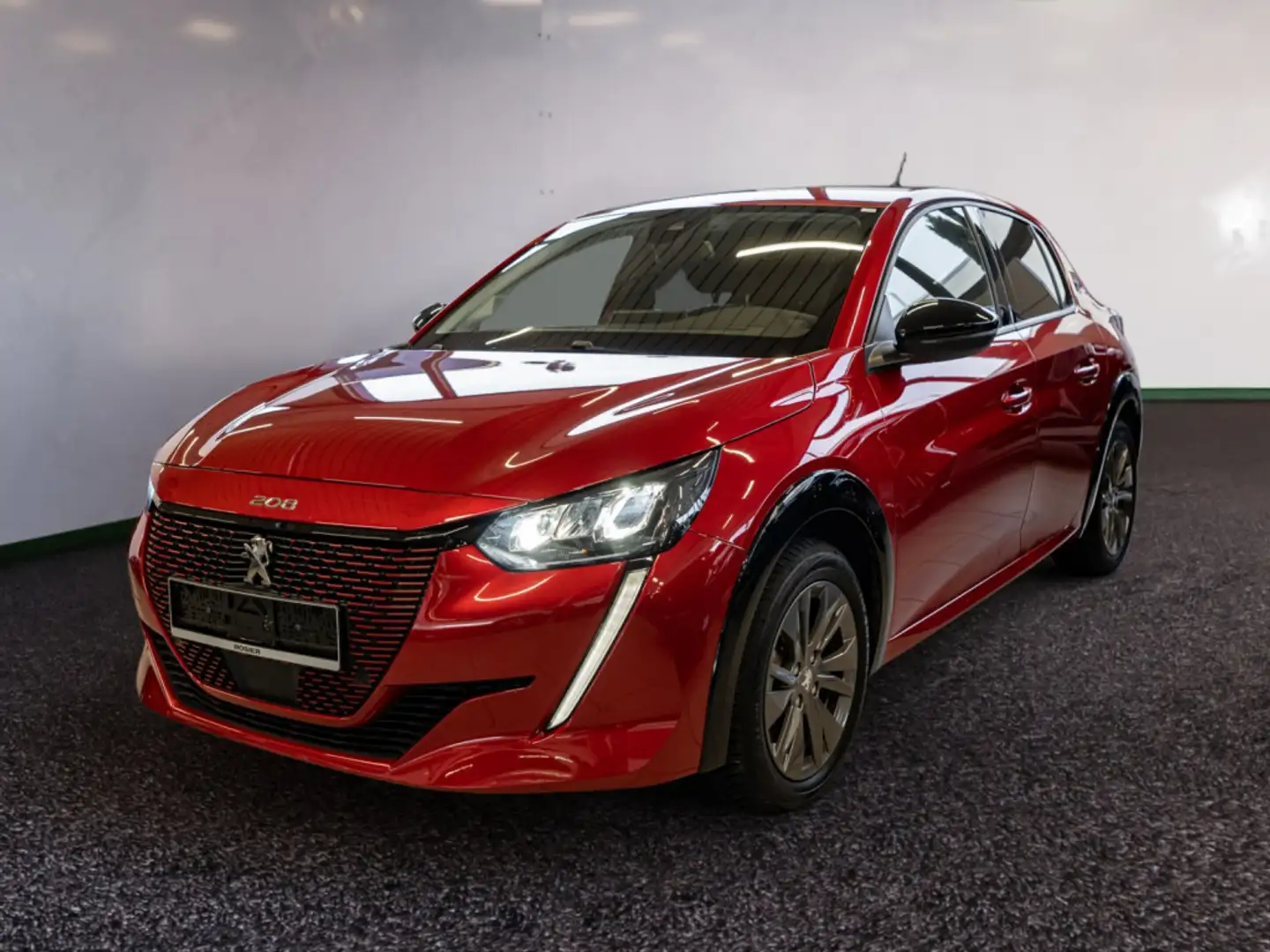 Peugeot e-208 Allure+ Elektromotor 136 ACC LED NAVI Rouge - 2