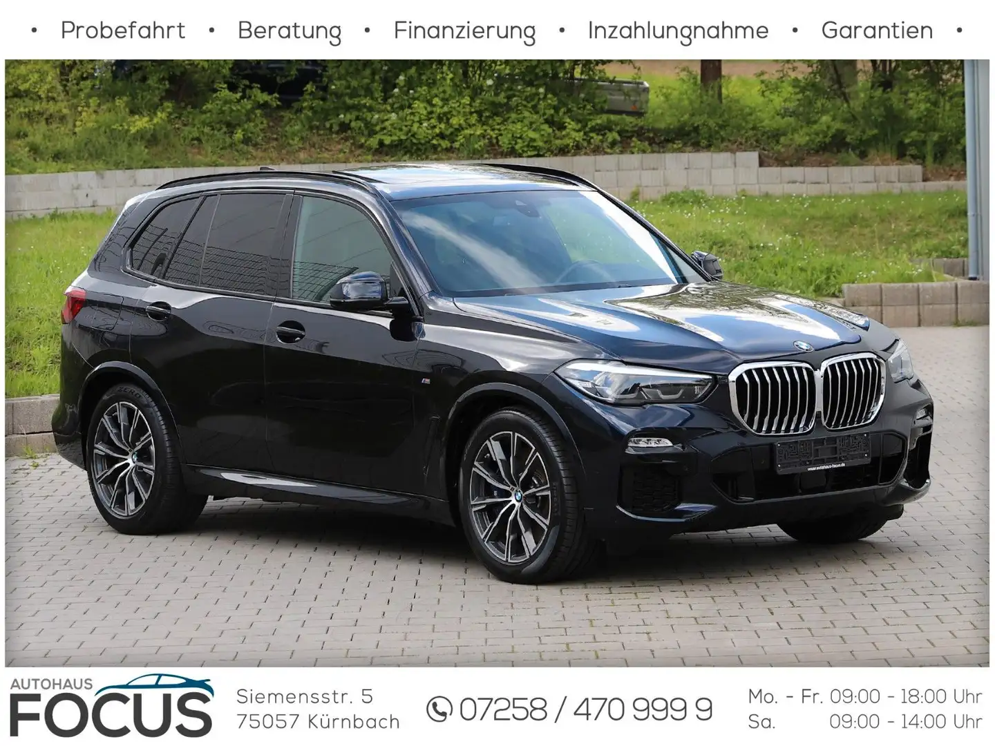 BMW X5 xDrive 30d M SPORT LUFT PANO KOMFORTSITZE H&K Schwarz - 2