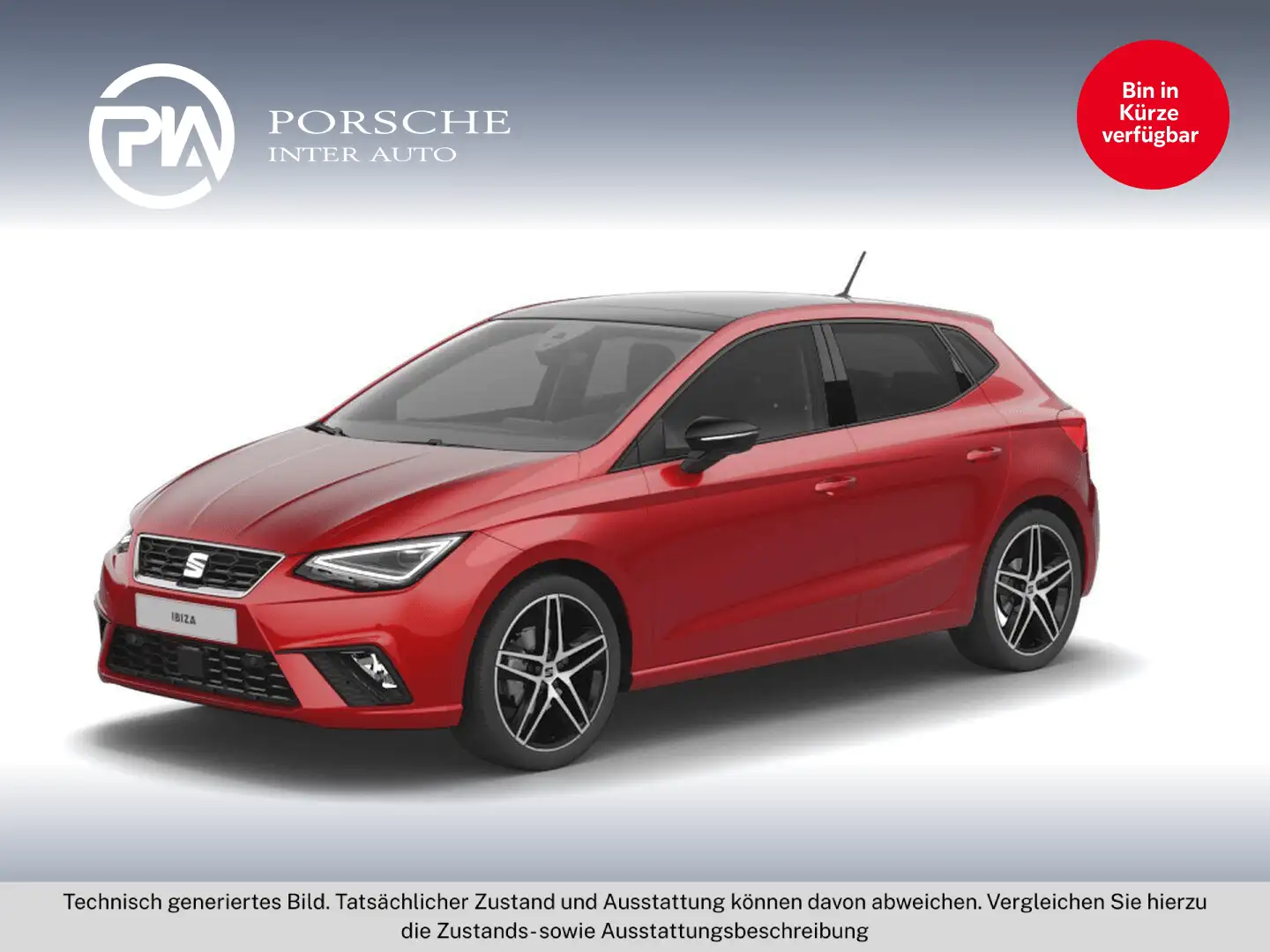 SEAT Ibiza FR Austria 1.0 TSI DSG Rot - 1