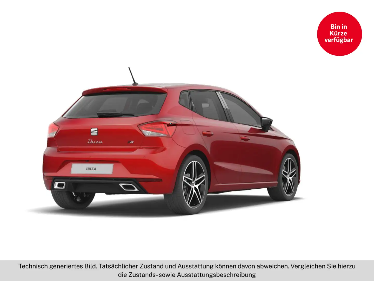 SEAT Ibiza FR Austria 1.0 TSI DSG Rot - 2