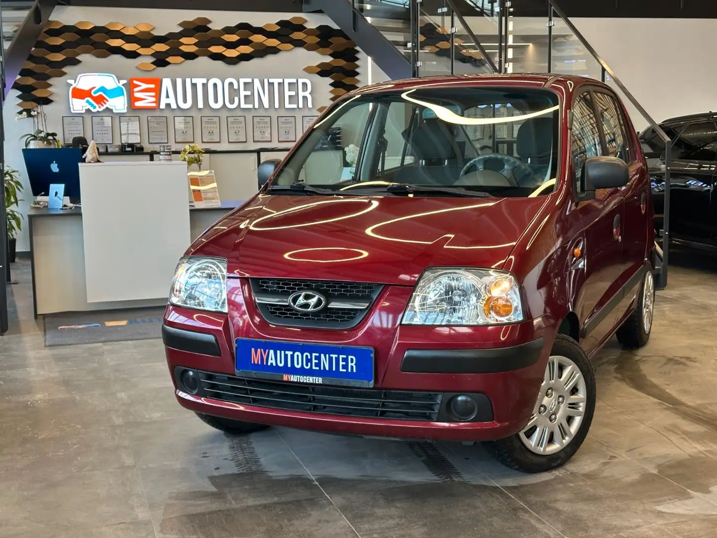 Hyundai Atos 1.1 *2. Hand*EURO 4*Scheckheft gepflegt* Rot - 1