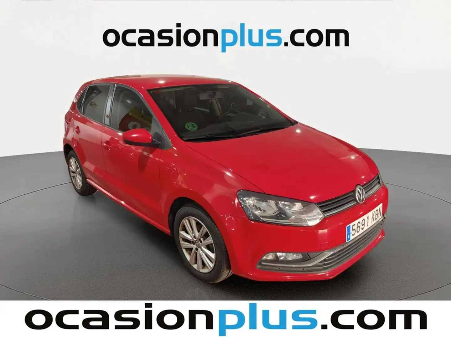 Volkswagen Polo 1.2 TSI BMT Advance DSG 66kW Rojo - 2