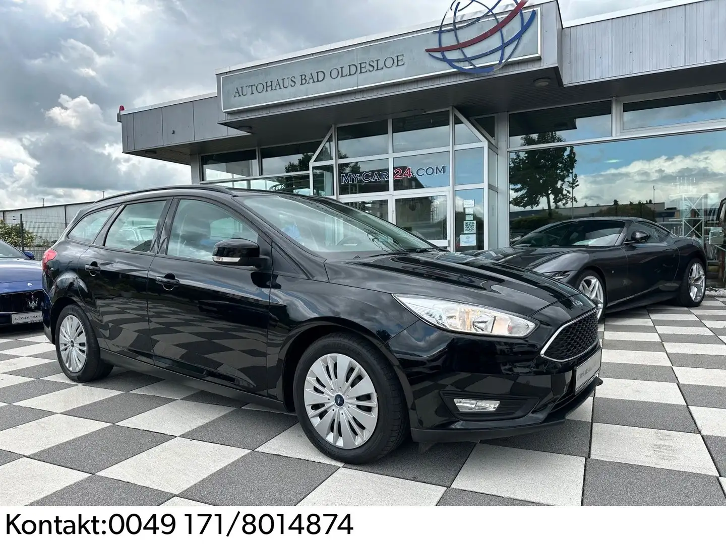 Ford Focus Turnier Business,Navi,1.Hand Scheckh,MwSt. Negro - 1