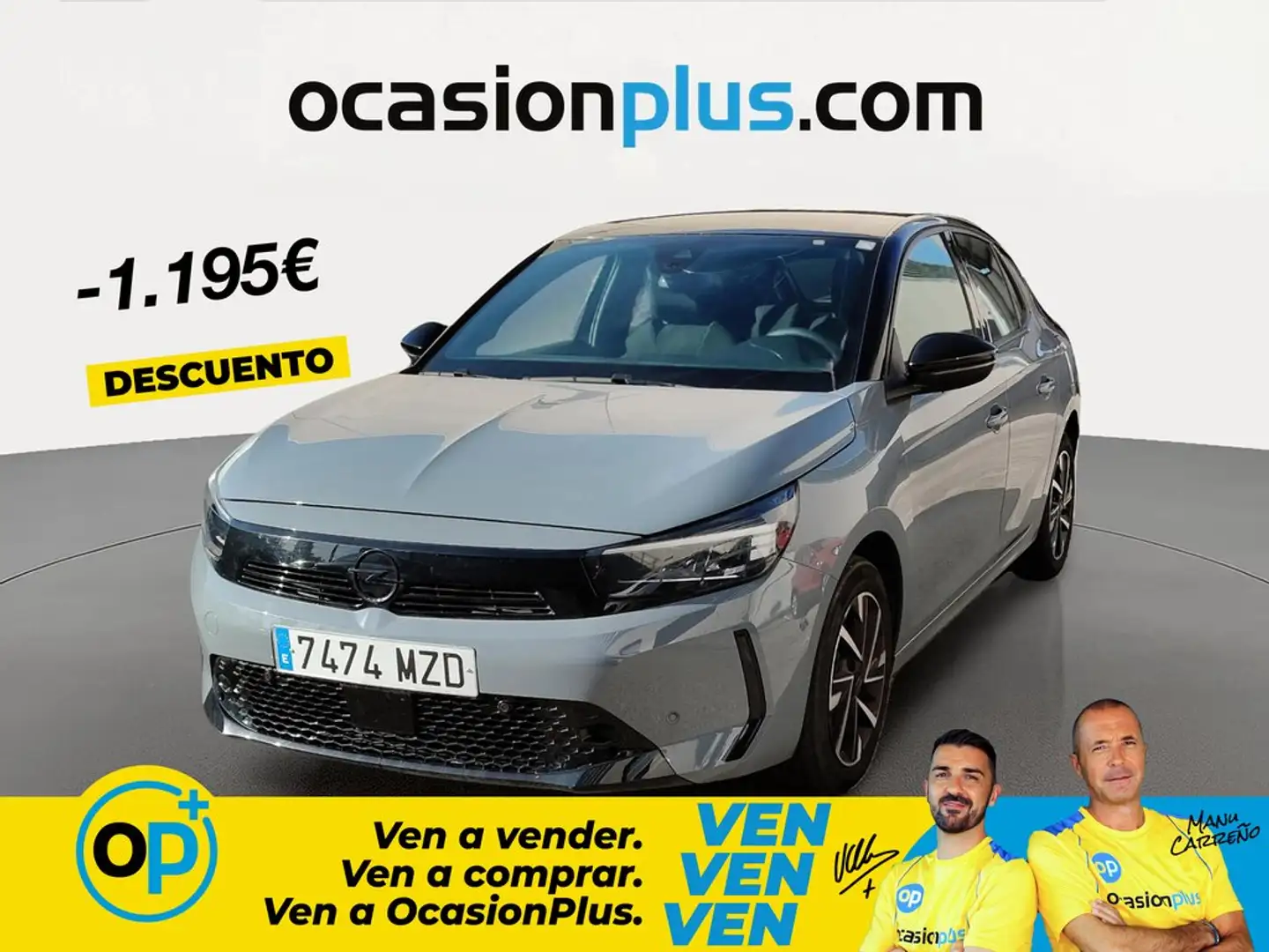 Opel Corsa 1.2T XHL S/S GS 100 Gris - 1