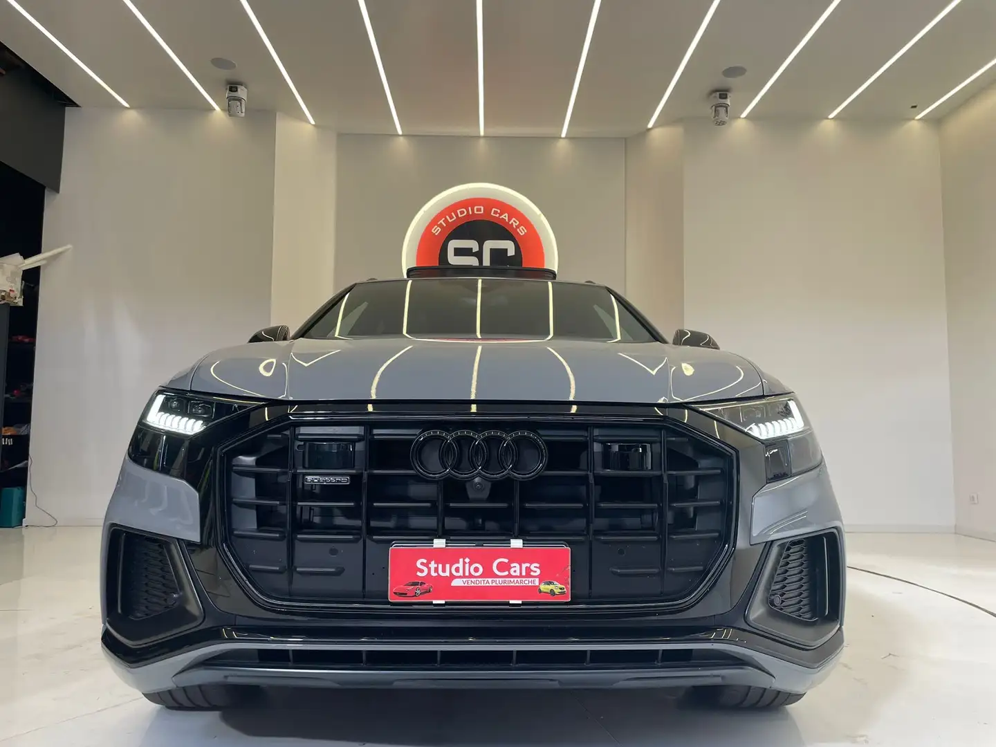 Audi Q8 Q8 S-Line 3.0 tdi mhev quattro tiptronic Grijs - 1