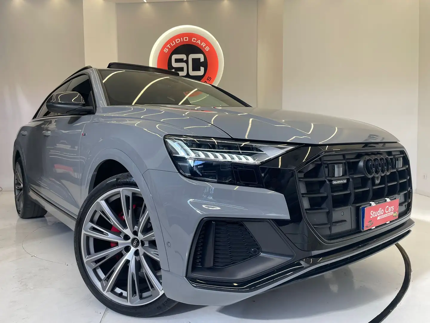 Audi Q8 Q8 S-Line 3.0 tdi mhev quattro tiptronic Grijs - 2