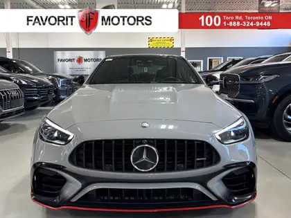 Gray 2024 Mercedes-Benz C-Class AMG C 63 S E Performance AWD Sedan All-Wheel Drive 9-Speed Automatic