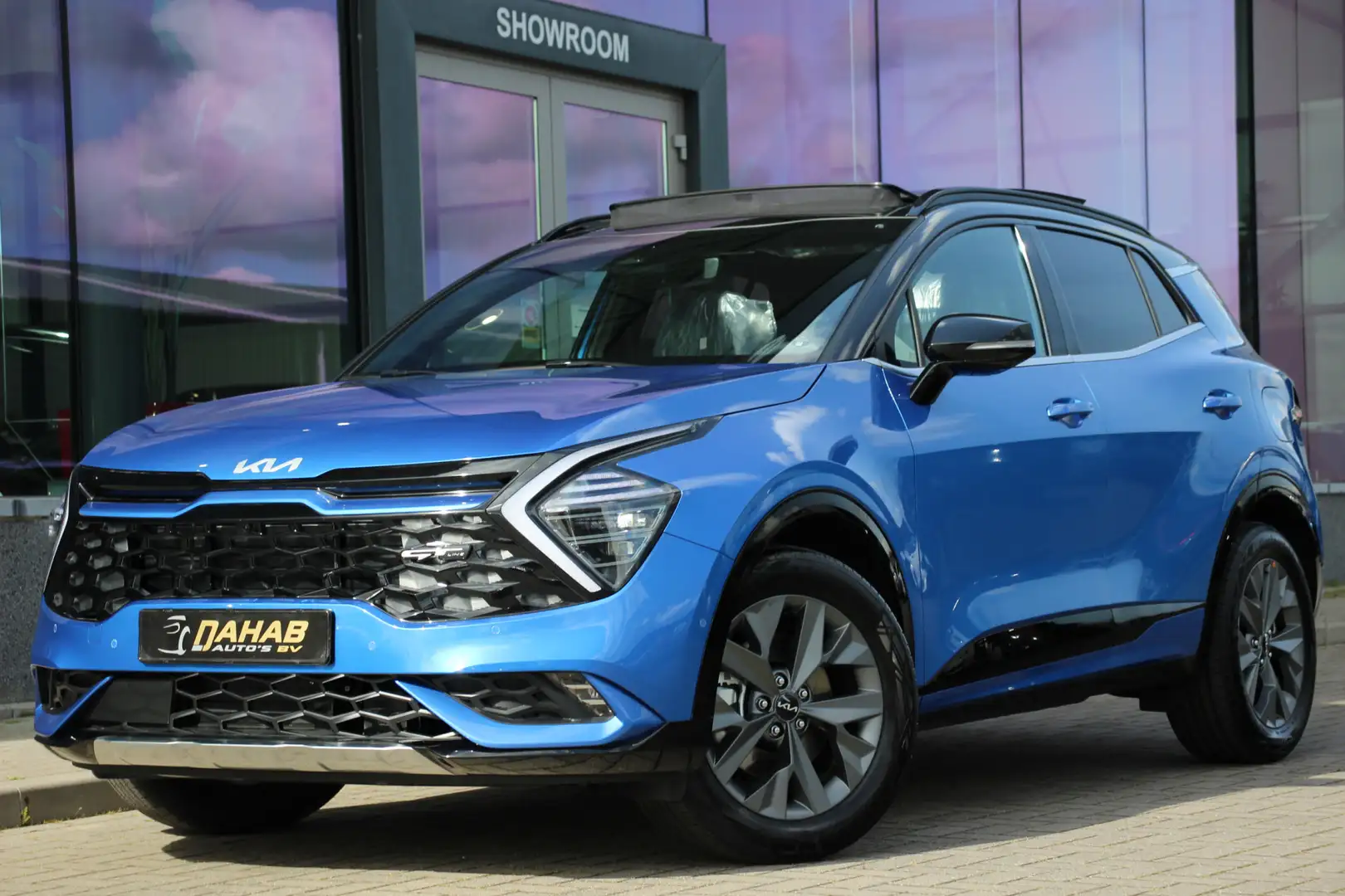 Kia Sportage 1.6 T-GDi Hybrid GT-PlusLine | DIRECT LEVERBAAR | Blauw - 1