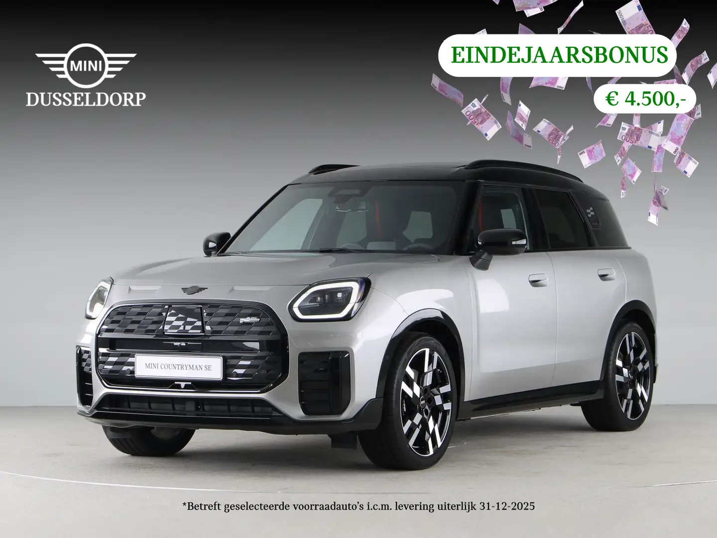 MINI Countryman SE All4 John Cooper Works Pakket XL PRIVATE LEASE EUR 890, Gris - 1