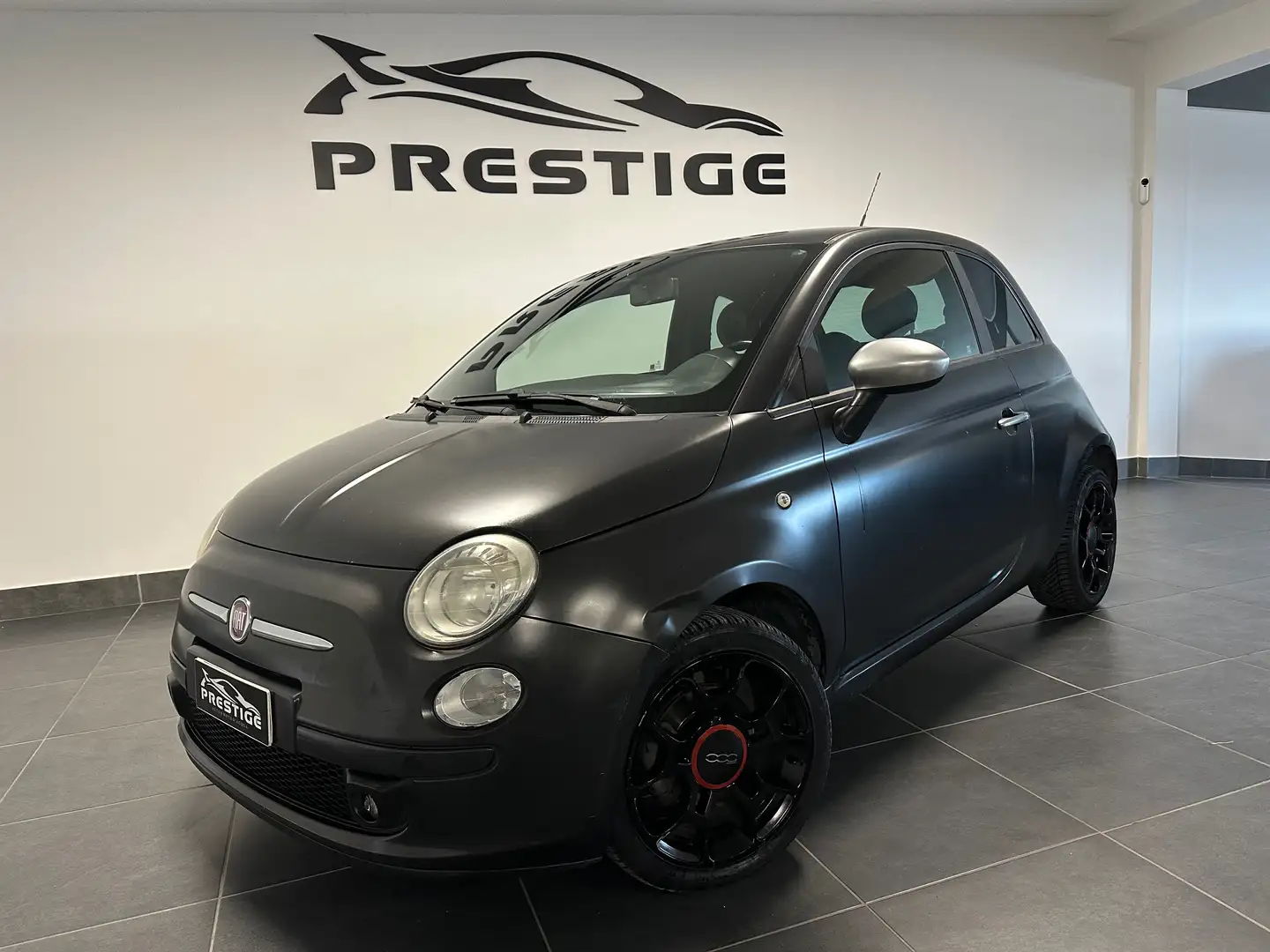 Fiat 500 500 1.3 MJT 95CVMATT BLACK EDITION P.CONSEGNA Schwarz - 1