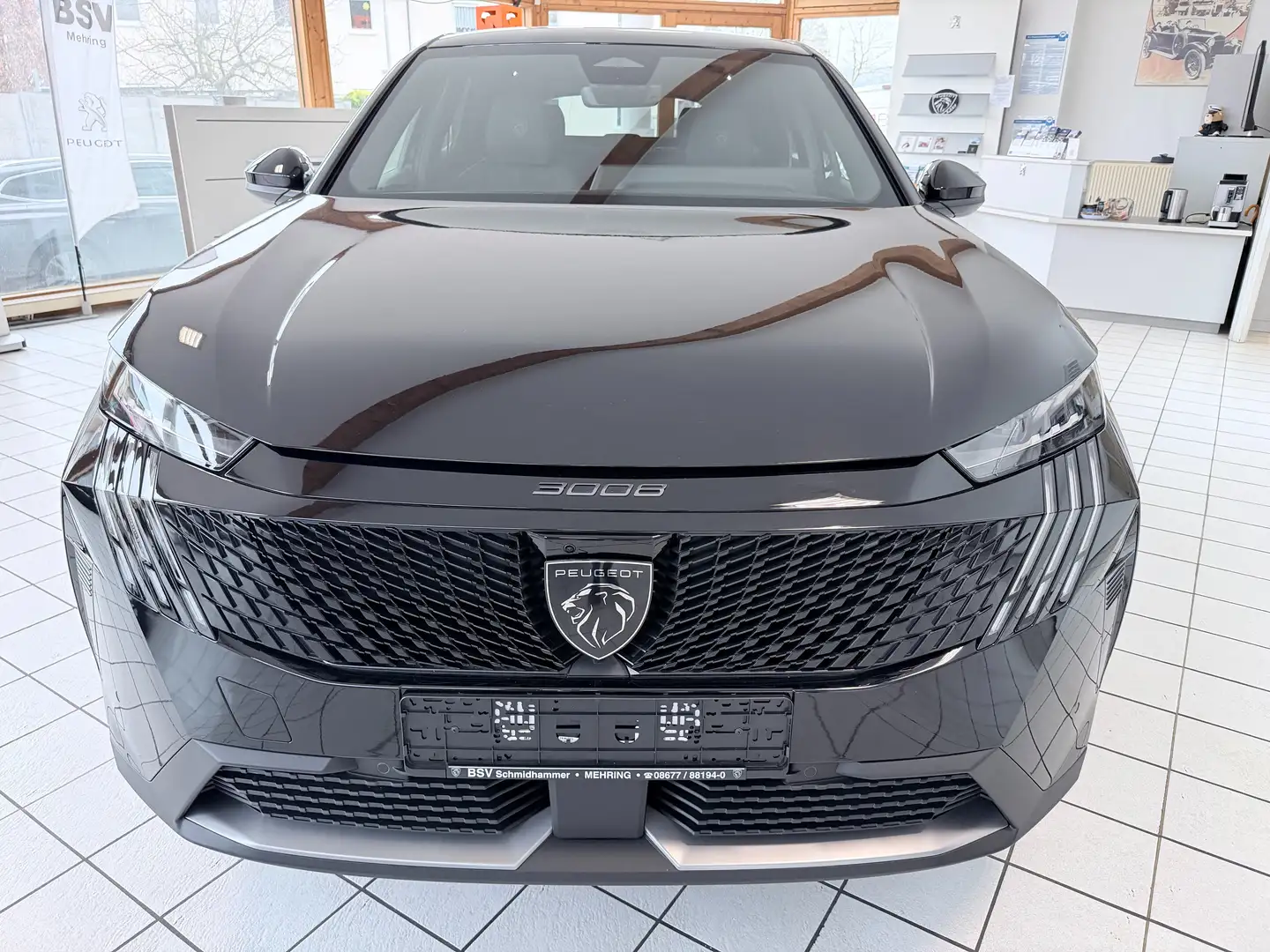 Peugeot 3008 Hybrid 145 GT Schwarz - 2