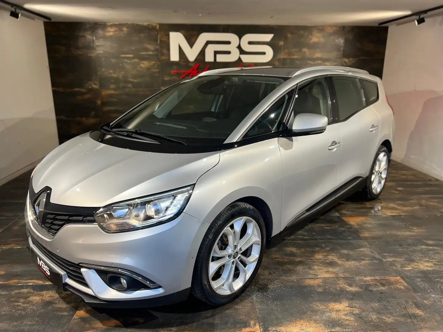 Renault Grand Scenic *7 PLACES *CAMERA *FEUX LED *CLIM BI-ZONE *GPS Срібний - 2