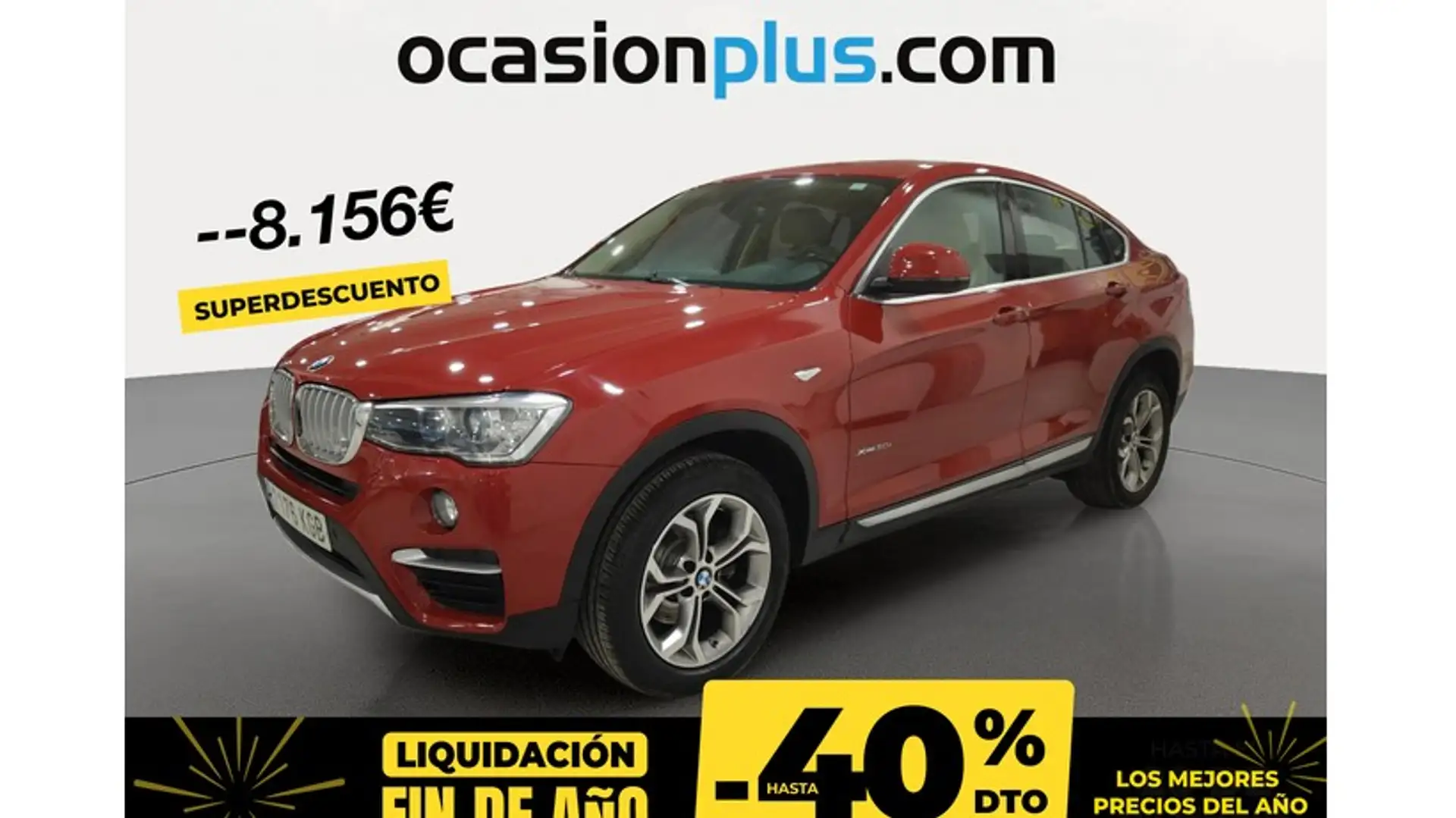 BMW X4 xDrive 20iA Rouge - 1