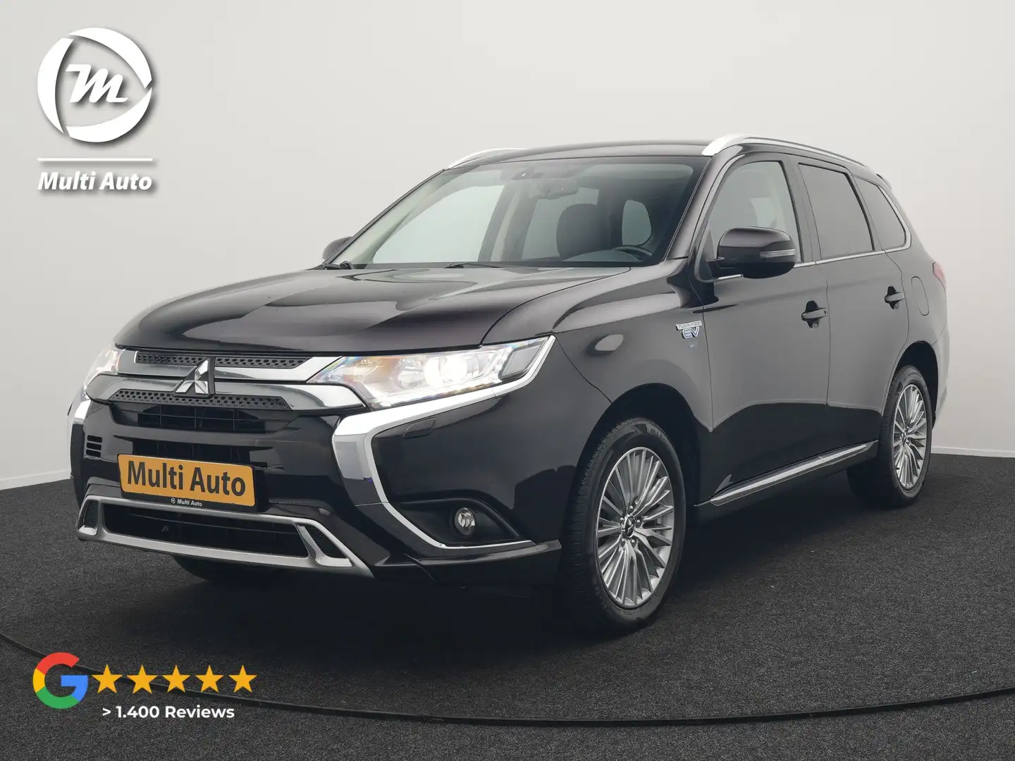 Mitsubishi Outlander 2.4 Intense Plug In Hybrid 225pk Dealer O.H PHEV | Zwart - 1