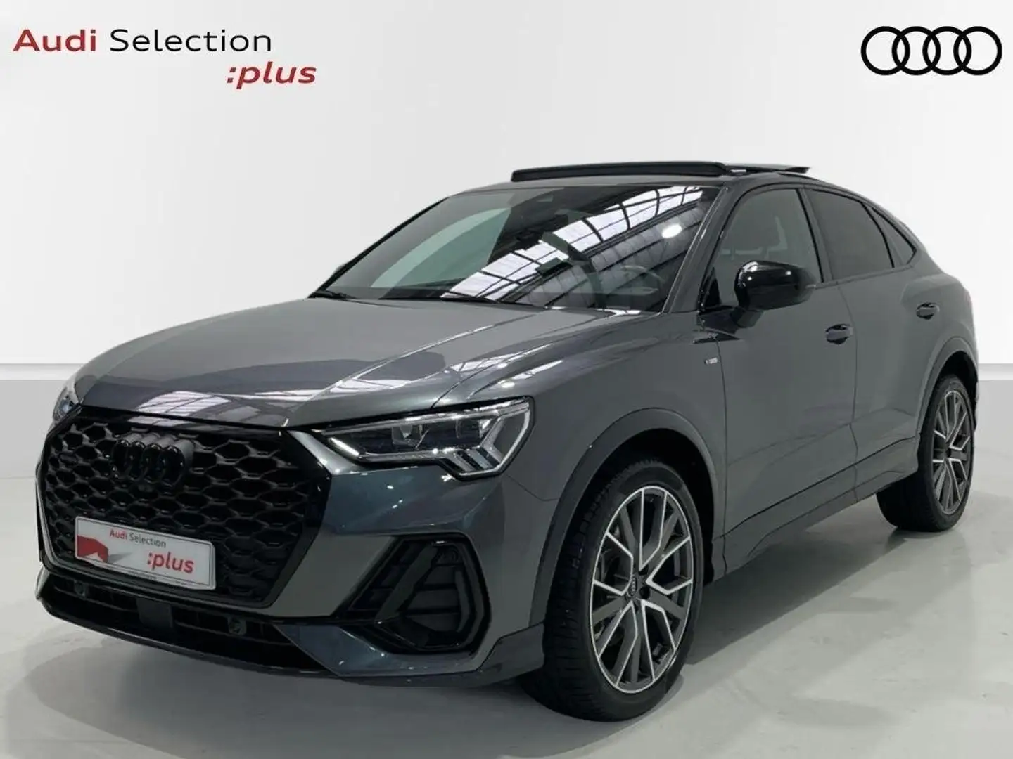 Audi Q3 Sportback 40 TDI Black line quattro S tronic 147kW Gris - 1